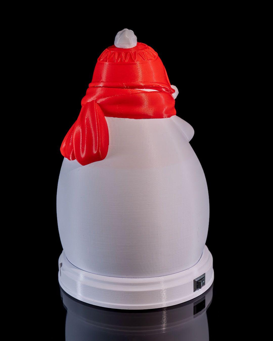 Friendly Snowman Decor Light