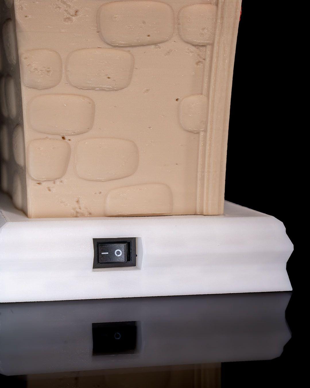 Cozy Fireplace Decor Light