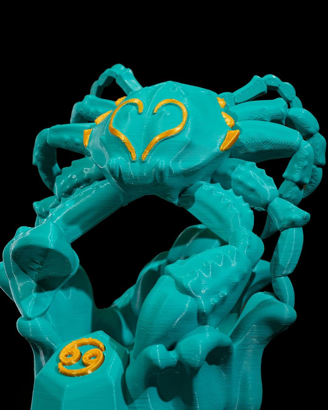 Cancer Zodiac Statue
