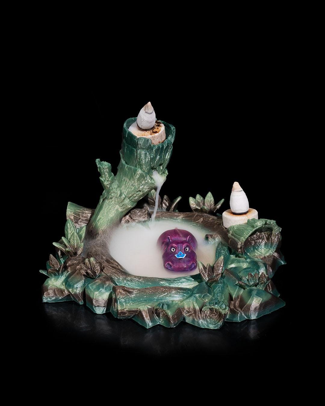 Hippo-pond Backflow Burner