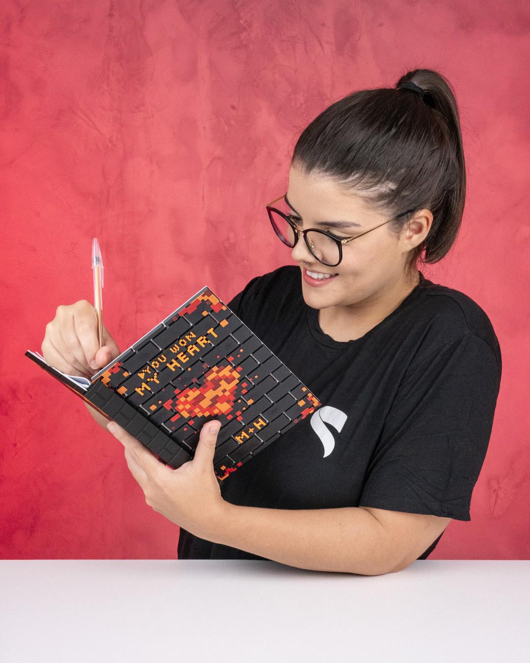 8-Bit of Love Custom Scrapbook