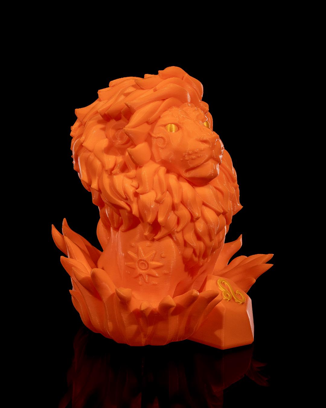 Leo Zodiac Statue
