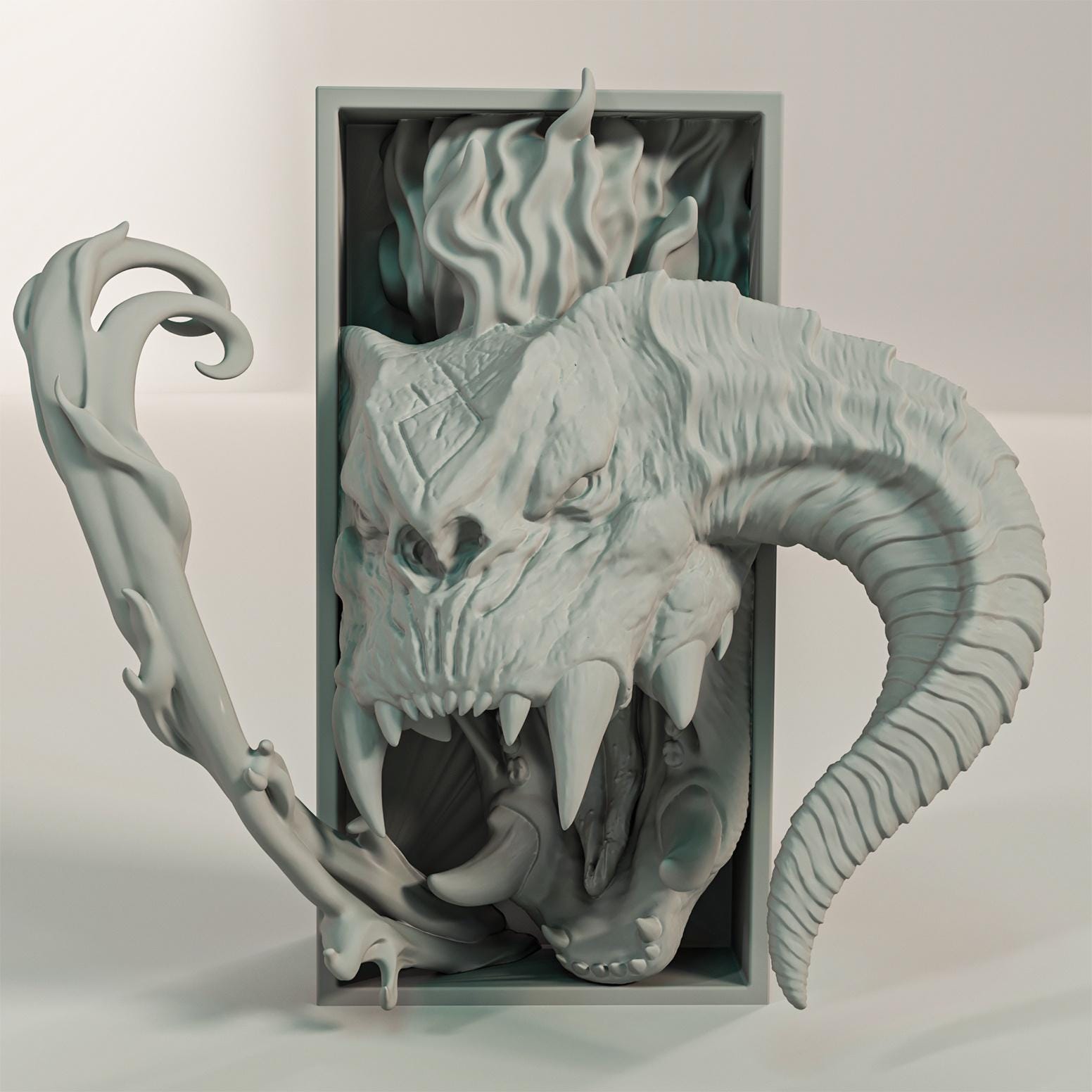 Balrog Book Nook and Wall Mount
