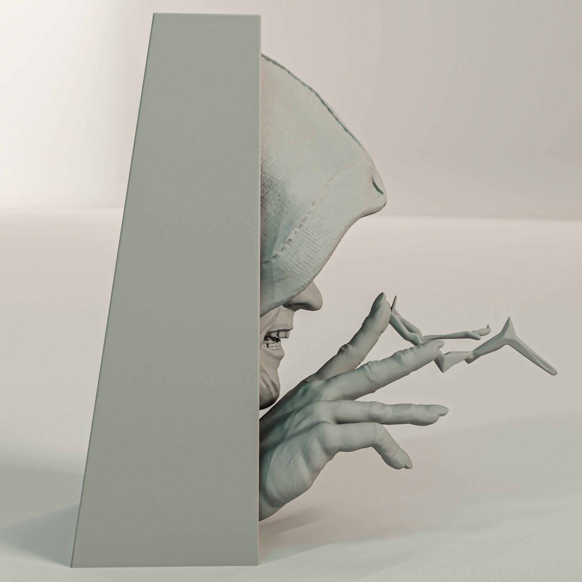 Emperor Palpatine Book Nook and Wall Mount