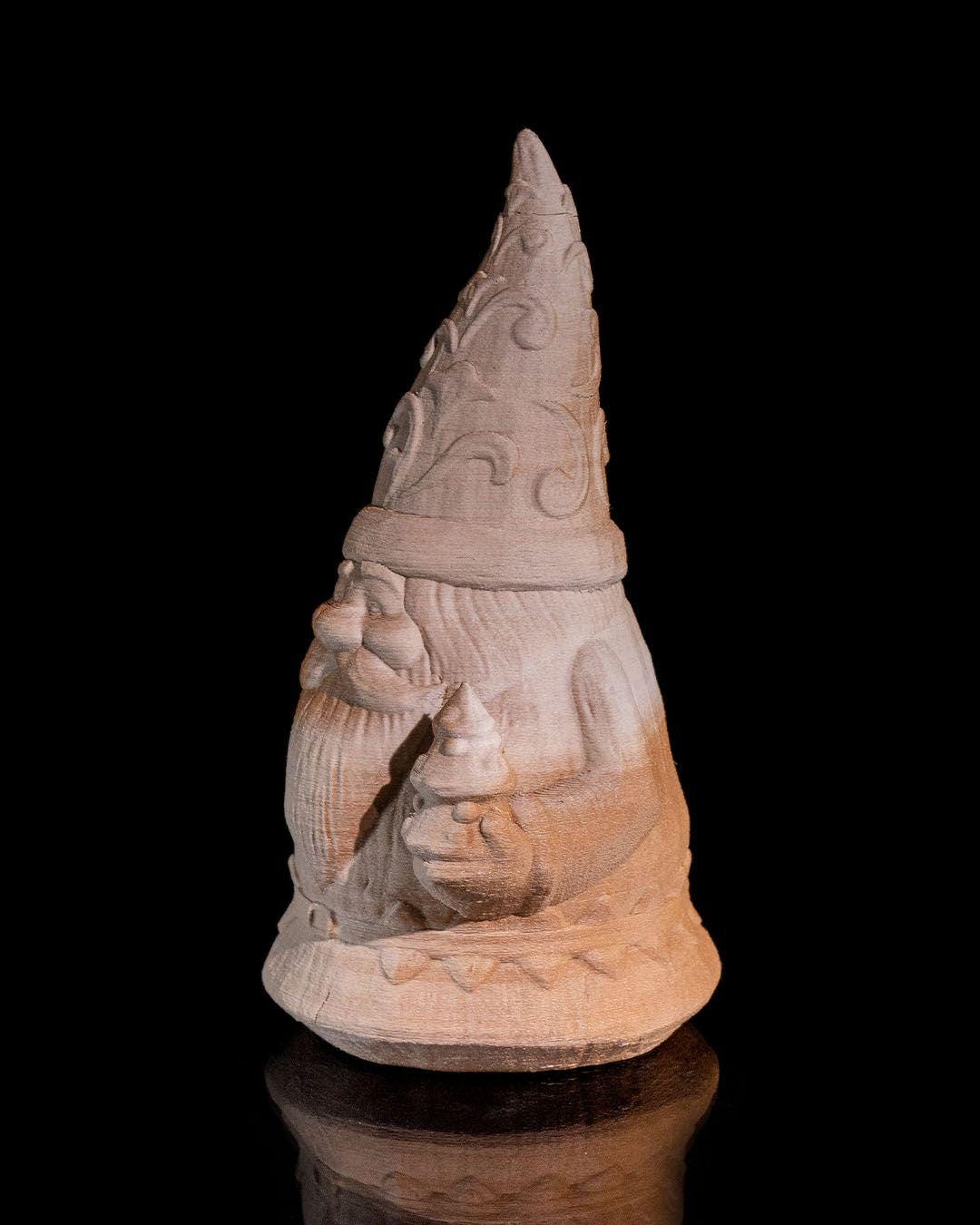 Carved Santa