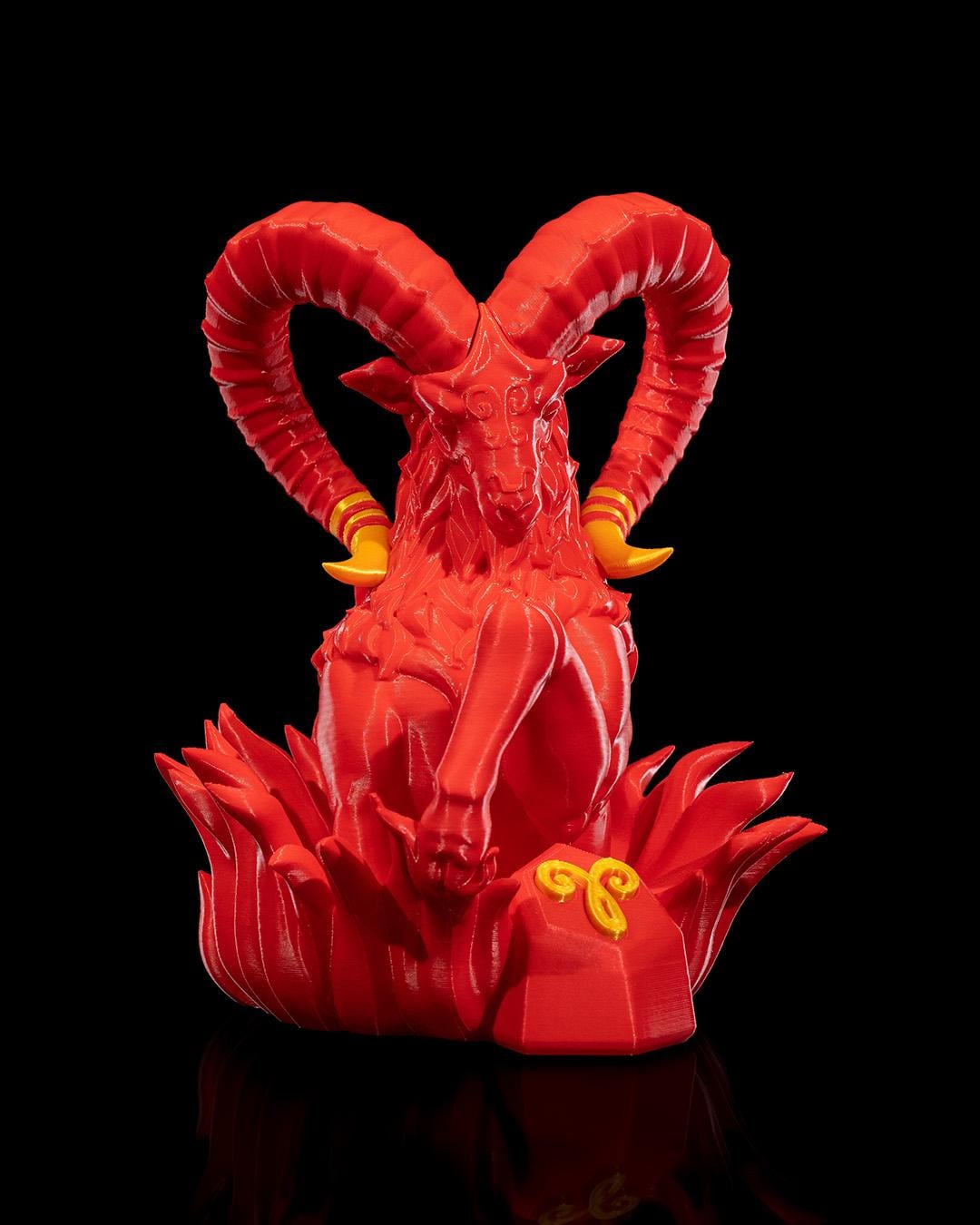 Aries Zodiac Statue