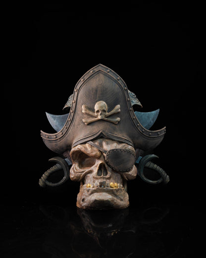 Pirate Skull Sigil Door Knocker