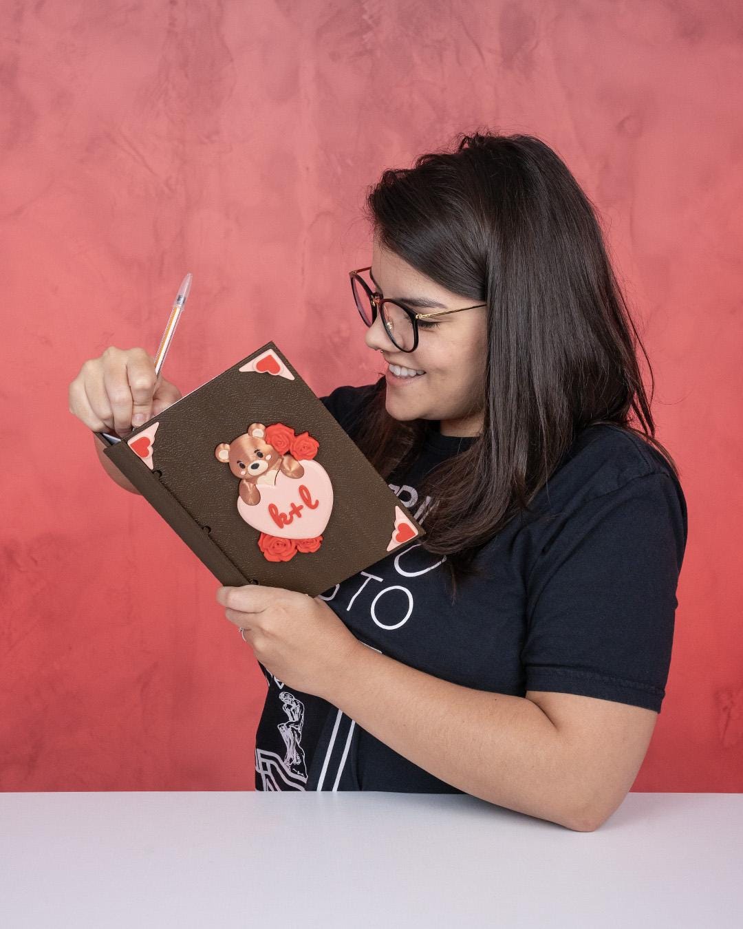 Beary Special Custom Scrapbook (3D Printed - NOT REAL LEATHER)