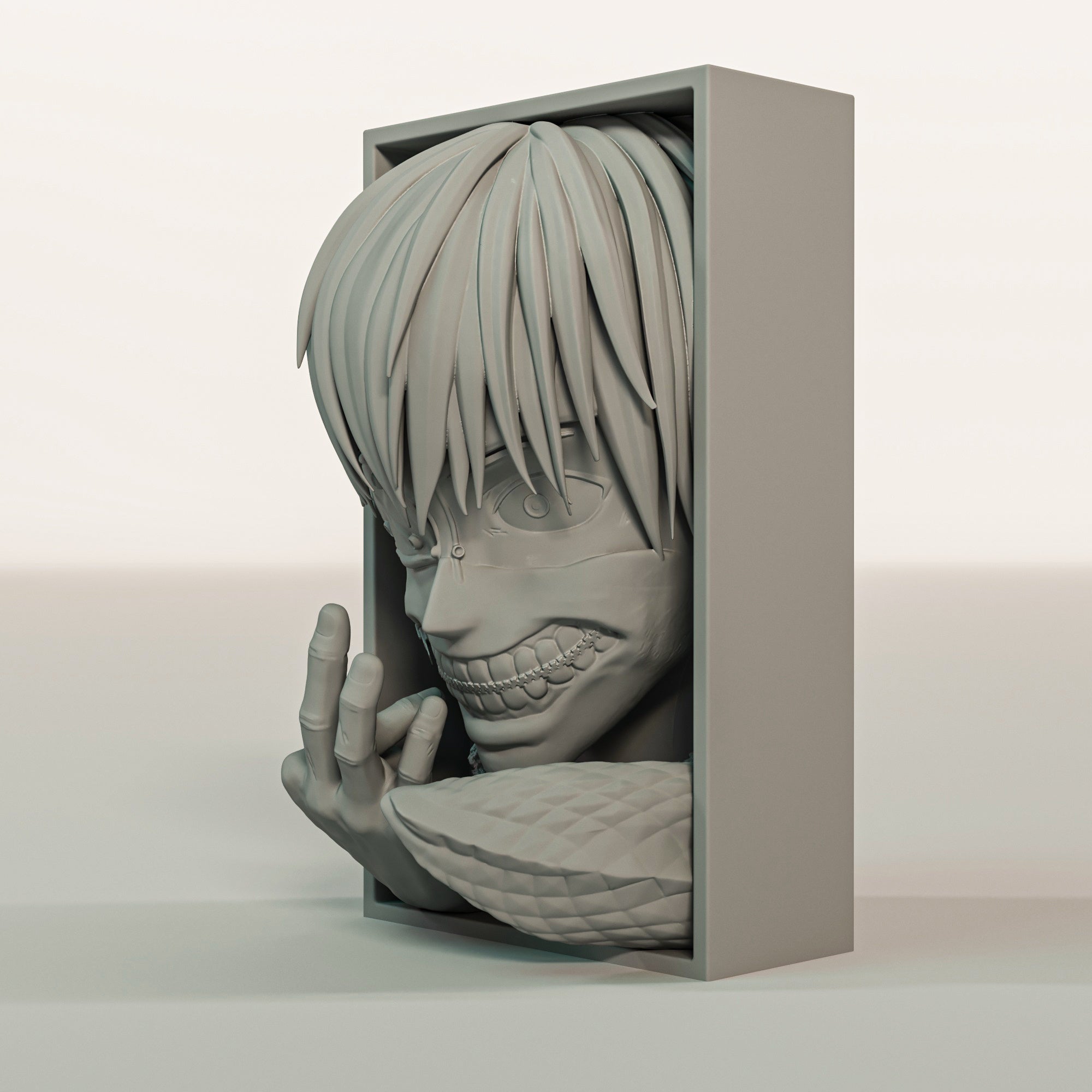 Ken Kaneki Manga Book Nook and Wall Mount