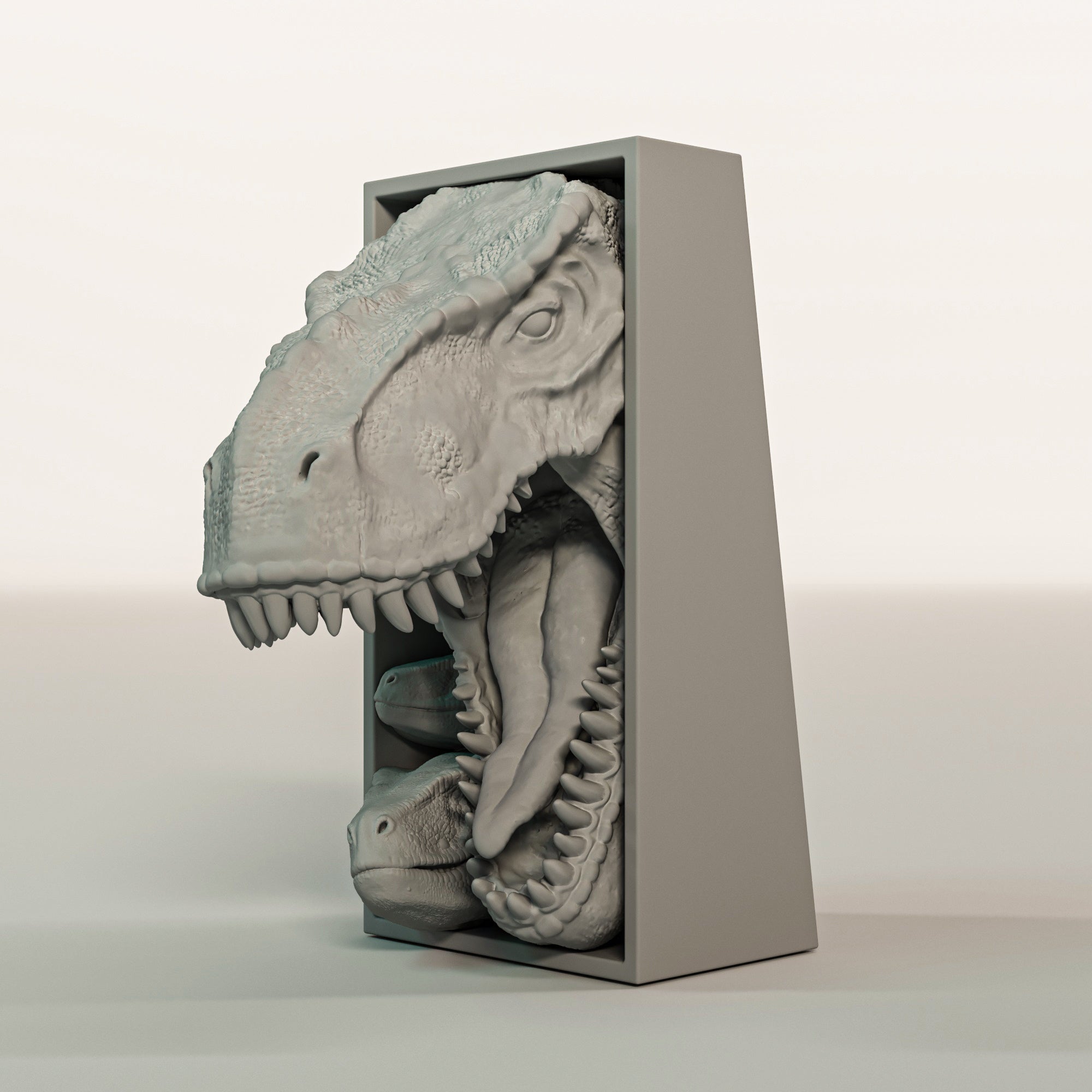 Jurassic Park Book Nook and Wall Mount