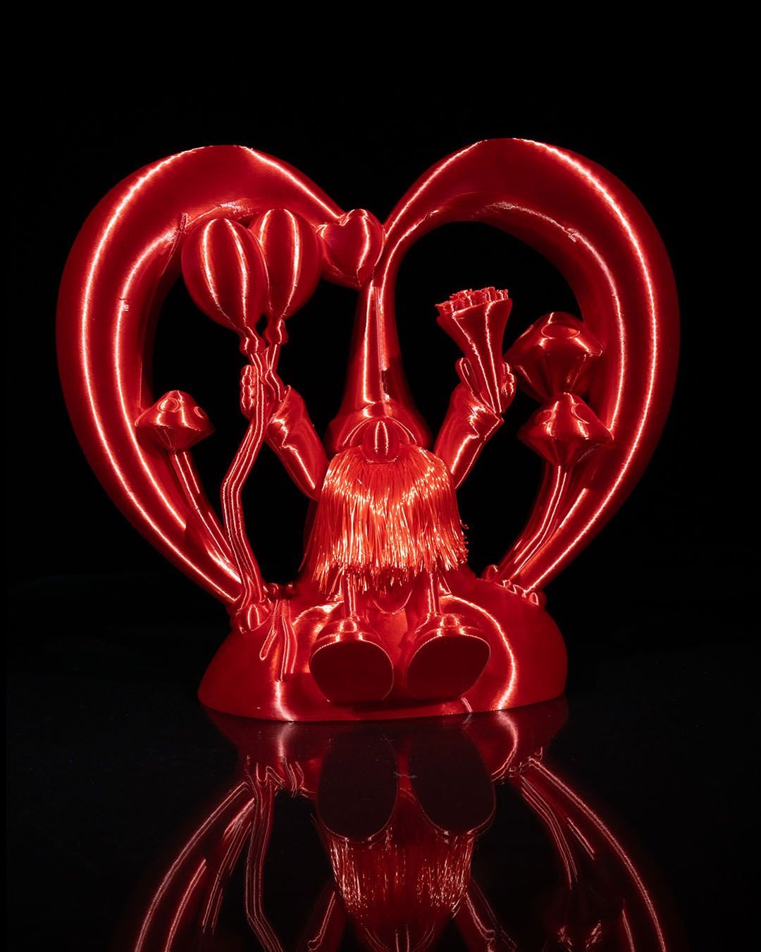 Valentine Hairy Gnome