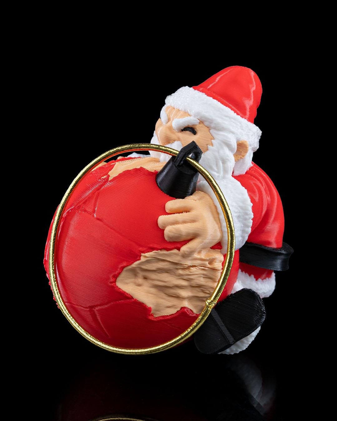 Naughty Claus Christmas Ornament