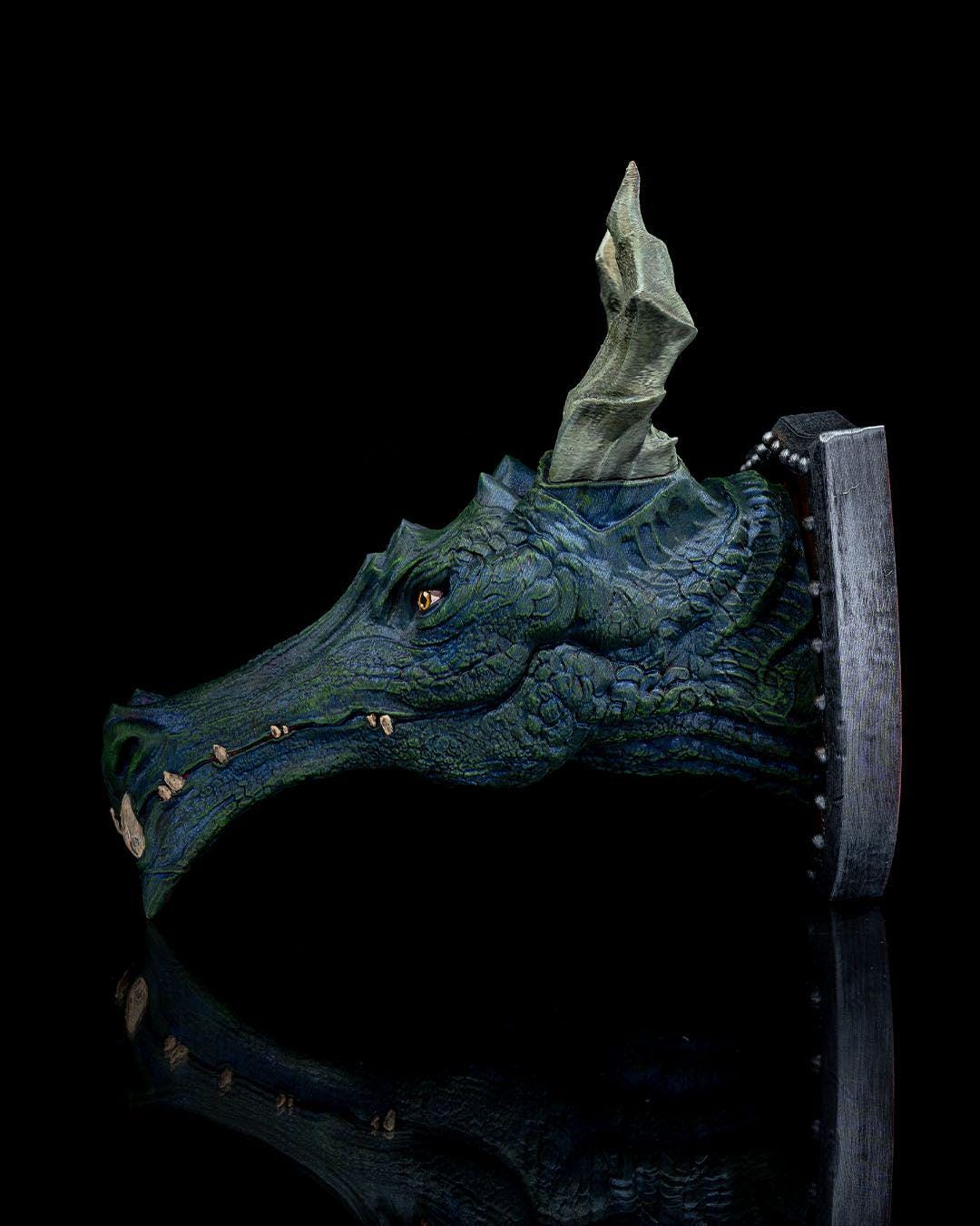 False Dragon (Wyvern) Trophy - Ready for paint