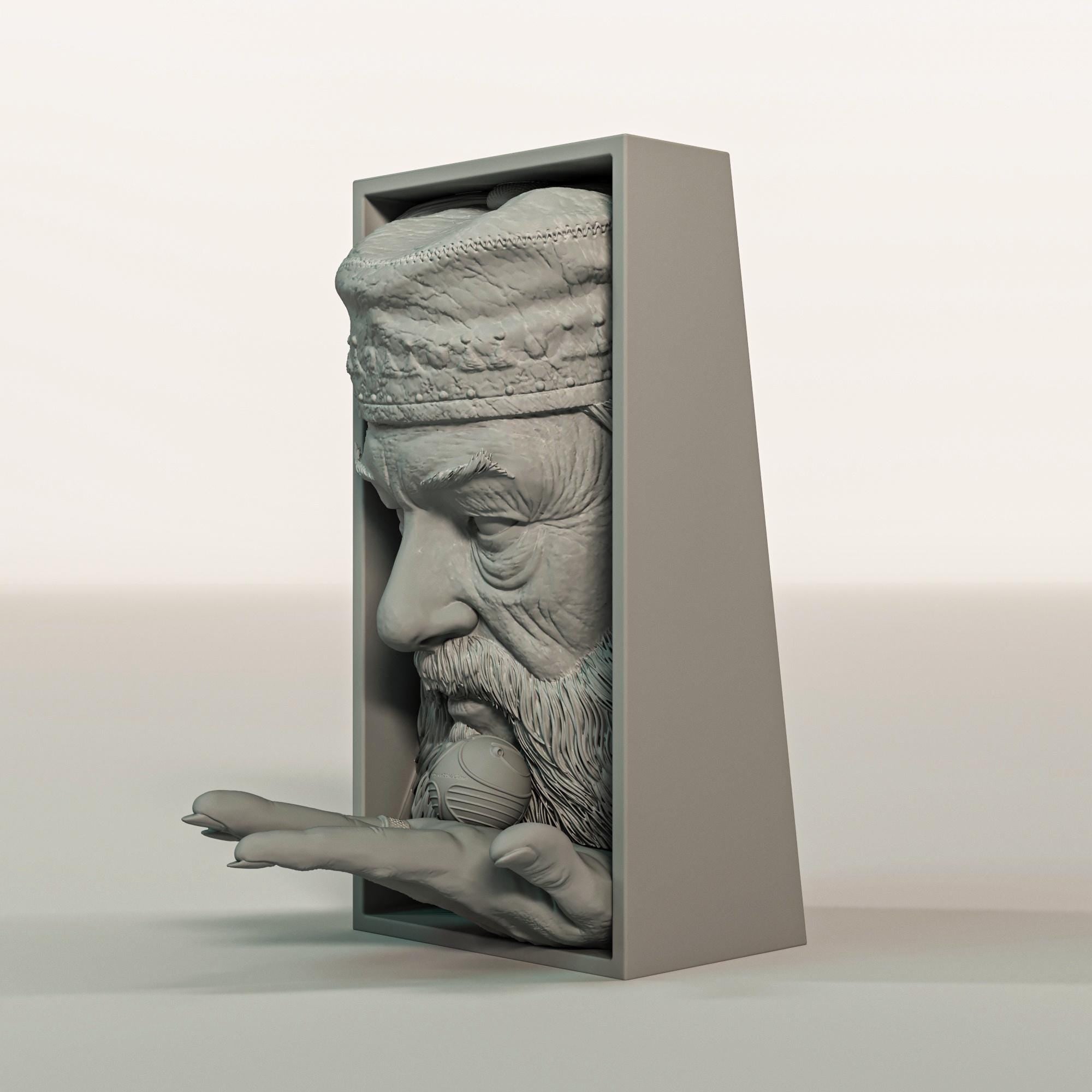 Dumbledore Book Nook and Wall Mount