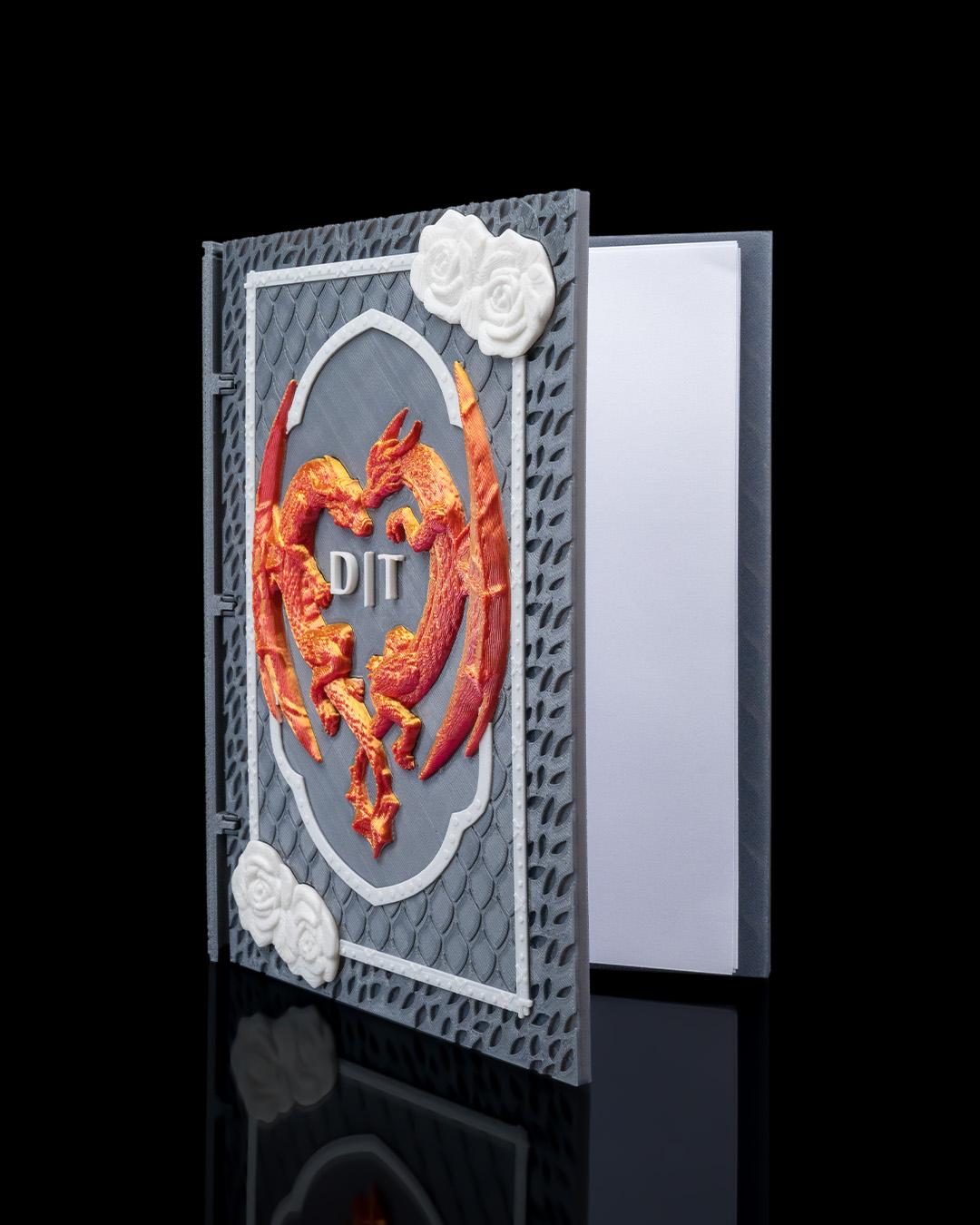Draconic Love Custom Scrapbook