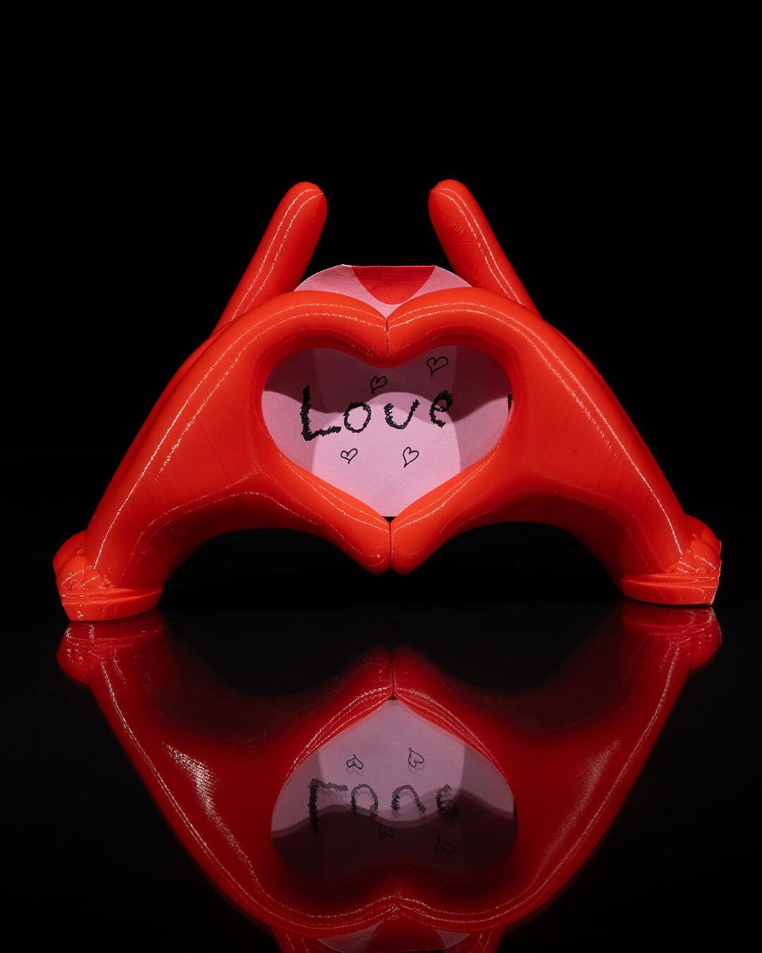 Heart Hands Phone Holder