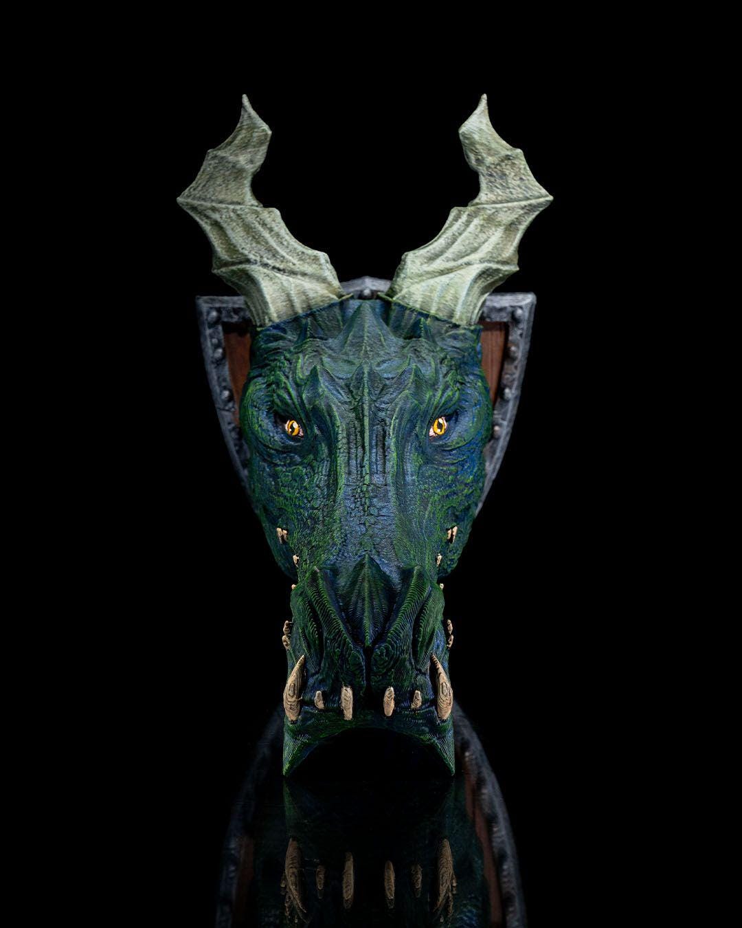 False Dragon (Wyvern) Trophy - Ready for paint