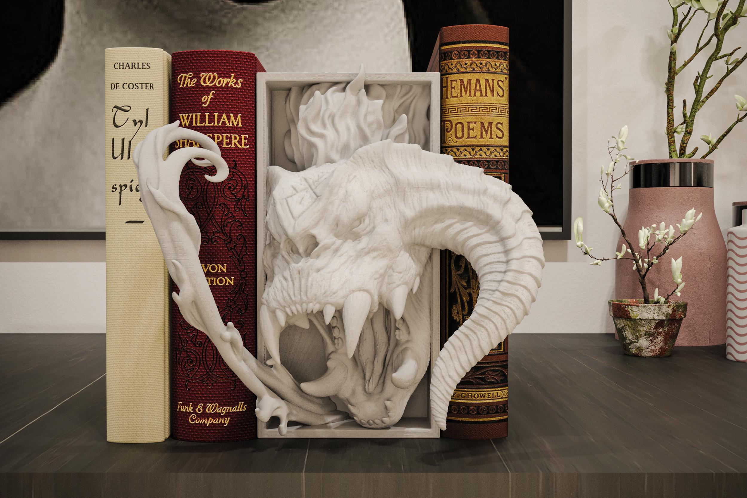 Balrog Book Nook and Wall Mount