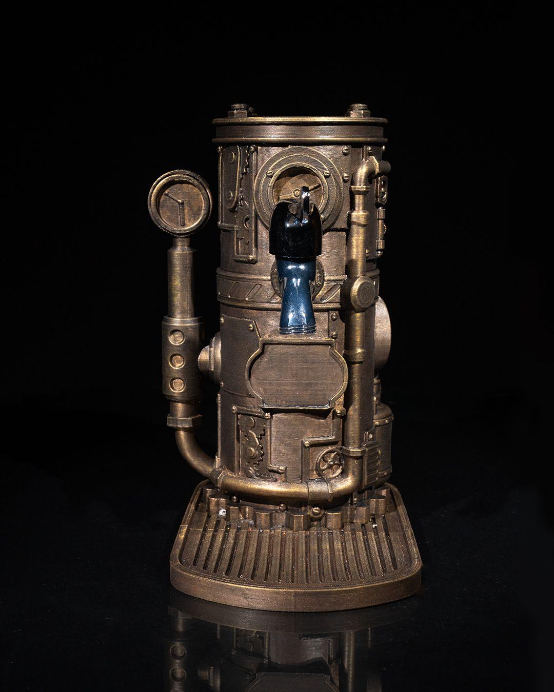 Steampunk Bottle Dispenser