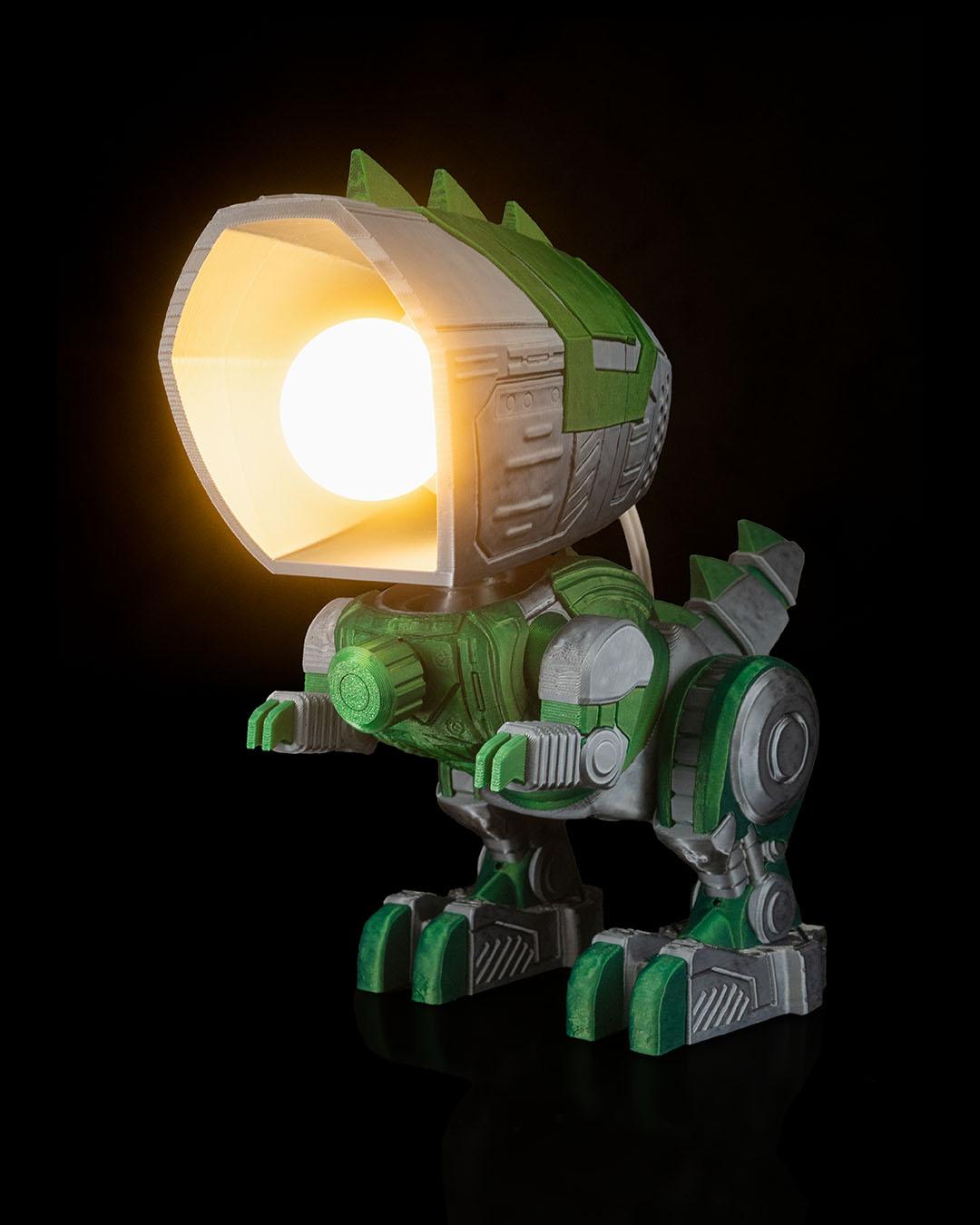 Mecha T-Rex - Table Lamp