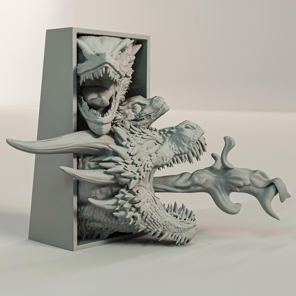 Drogon Book Nook and Wall Mount