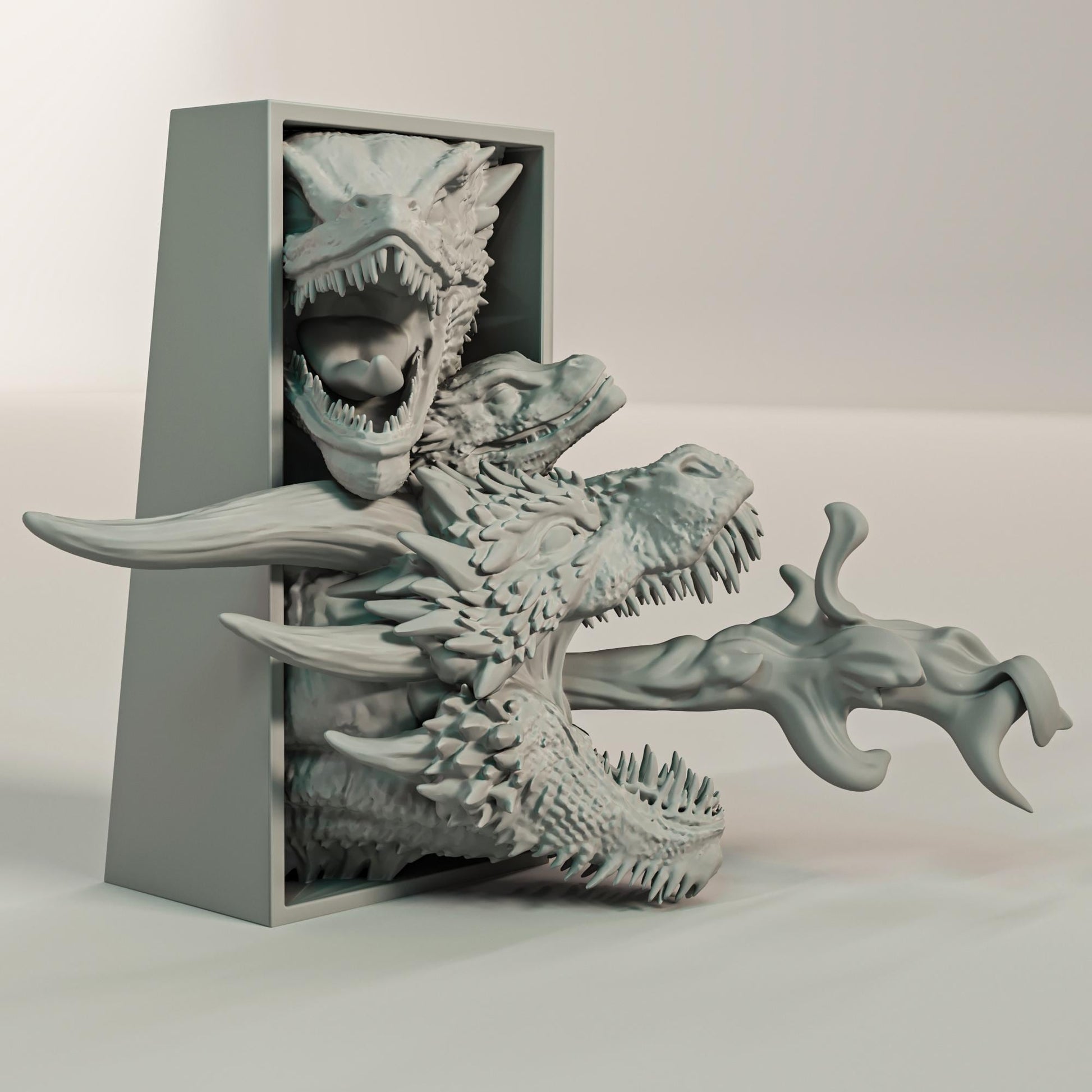 Drogon Book Nook and Wall Mount