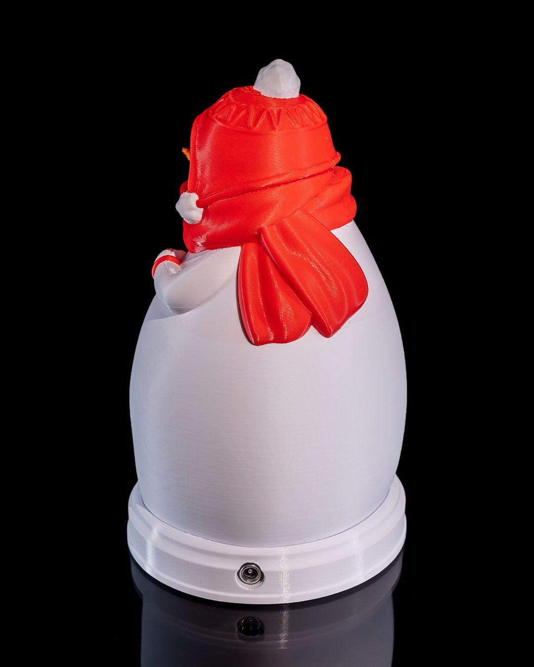 Friendly Snowman Decor Light