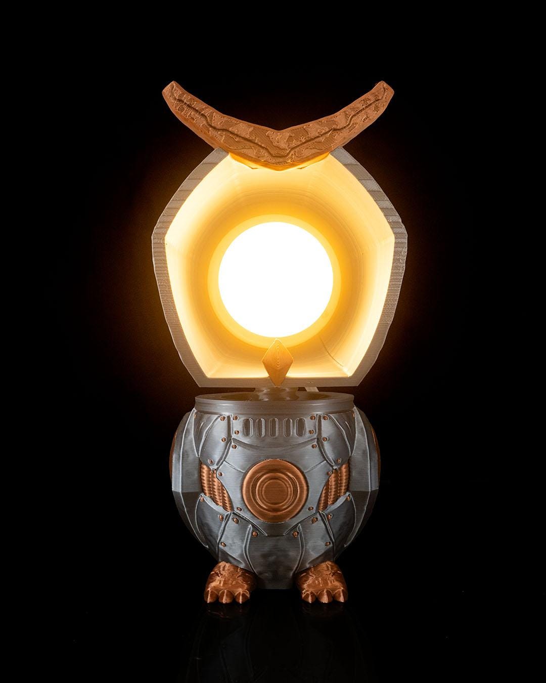 Mecha Owl - Table Lamp