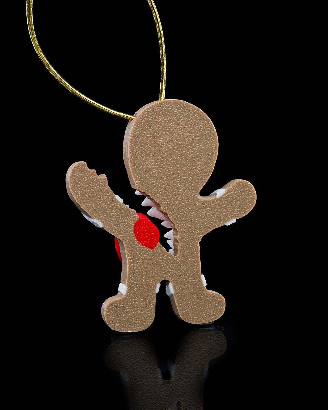 Gingerbread Mimic Christmas Ornament