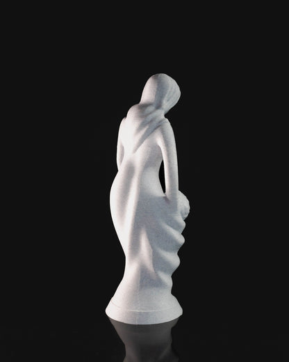 Mother and Child Statue