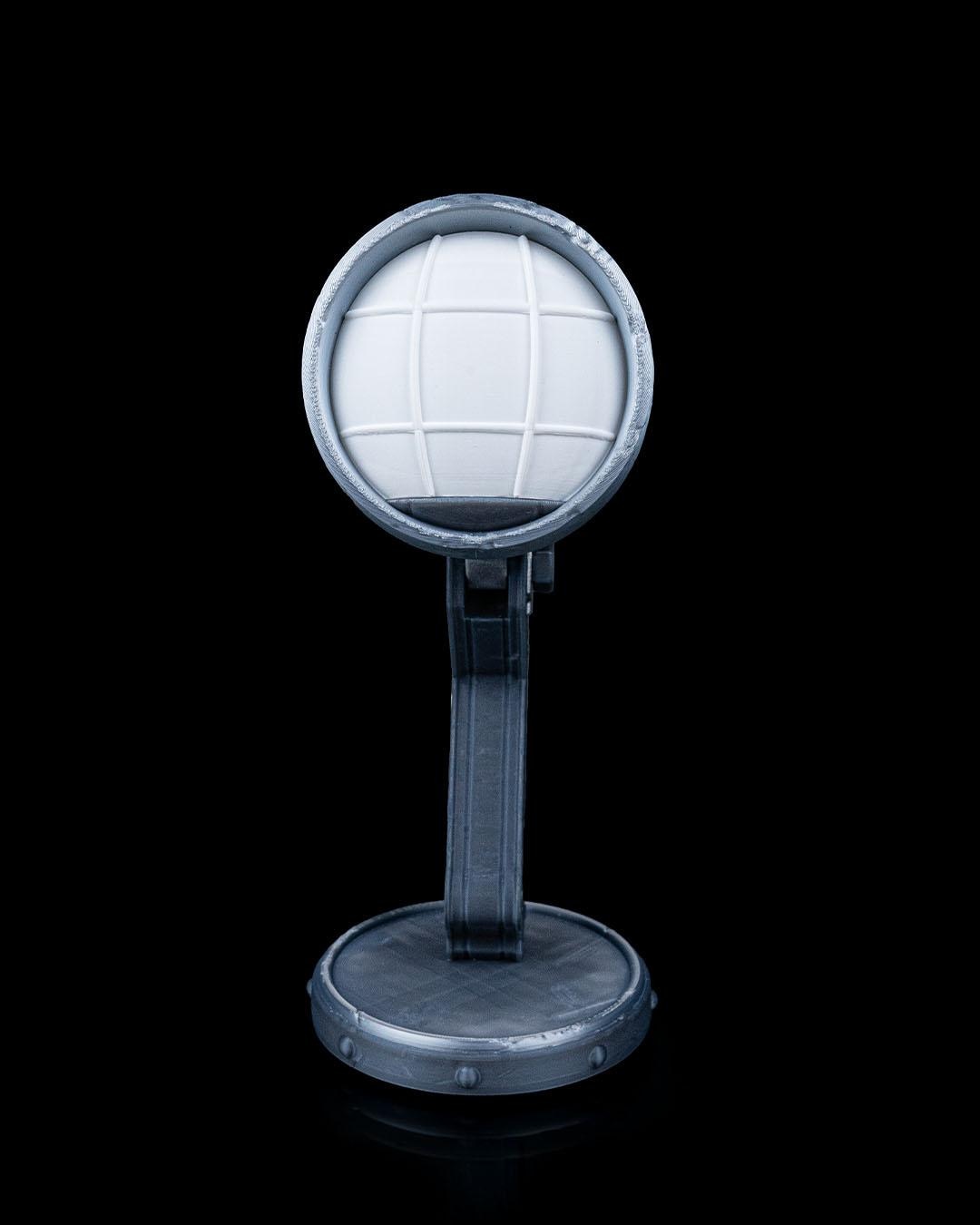 Chrome Headlight Table Lamp