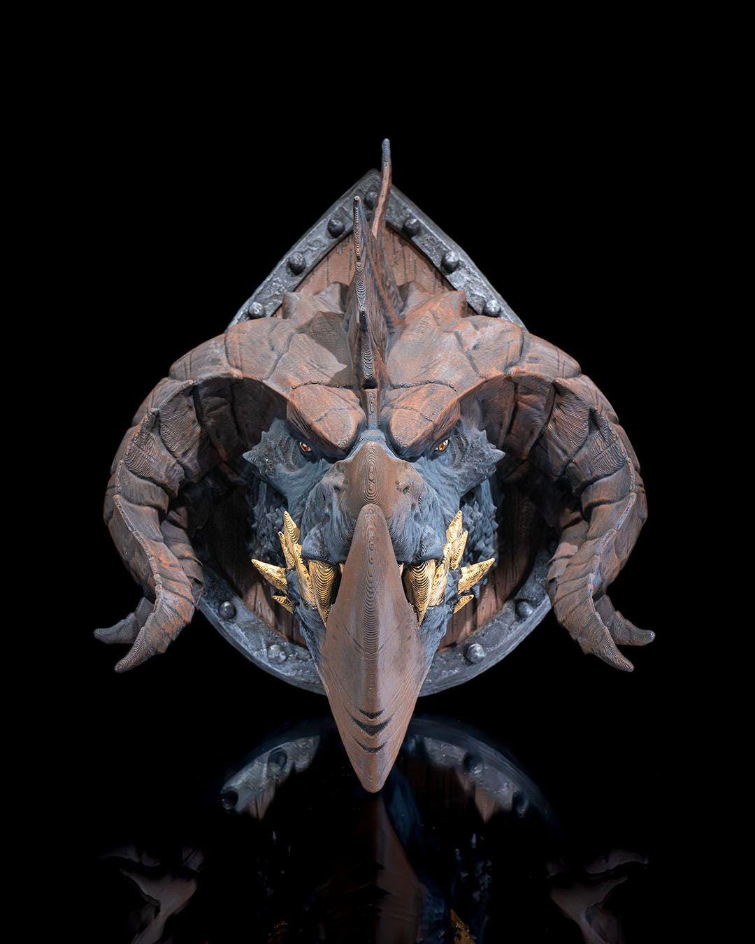 Titan Dragon Trophy - Ready for paint