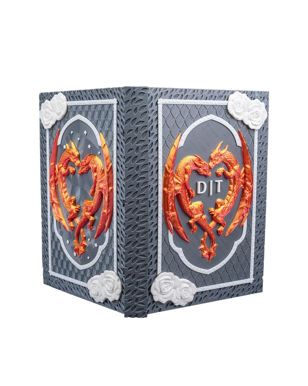 Draconic Love Custom Scrapbook