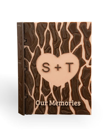 Heart Carving Custom Scrapbook