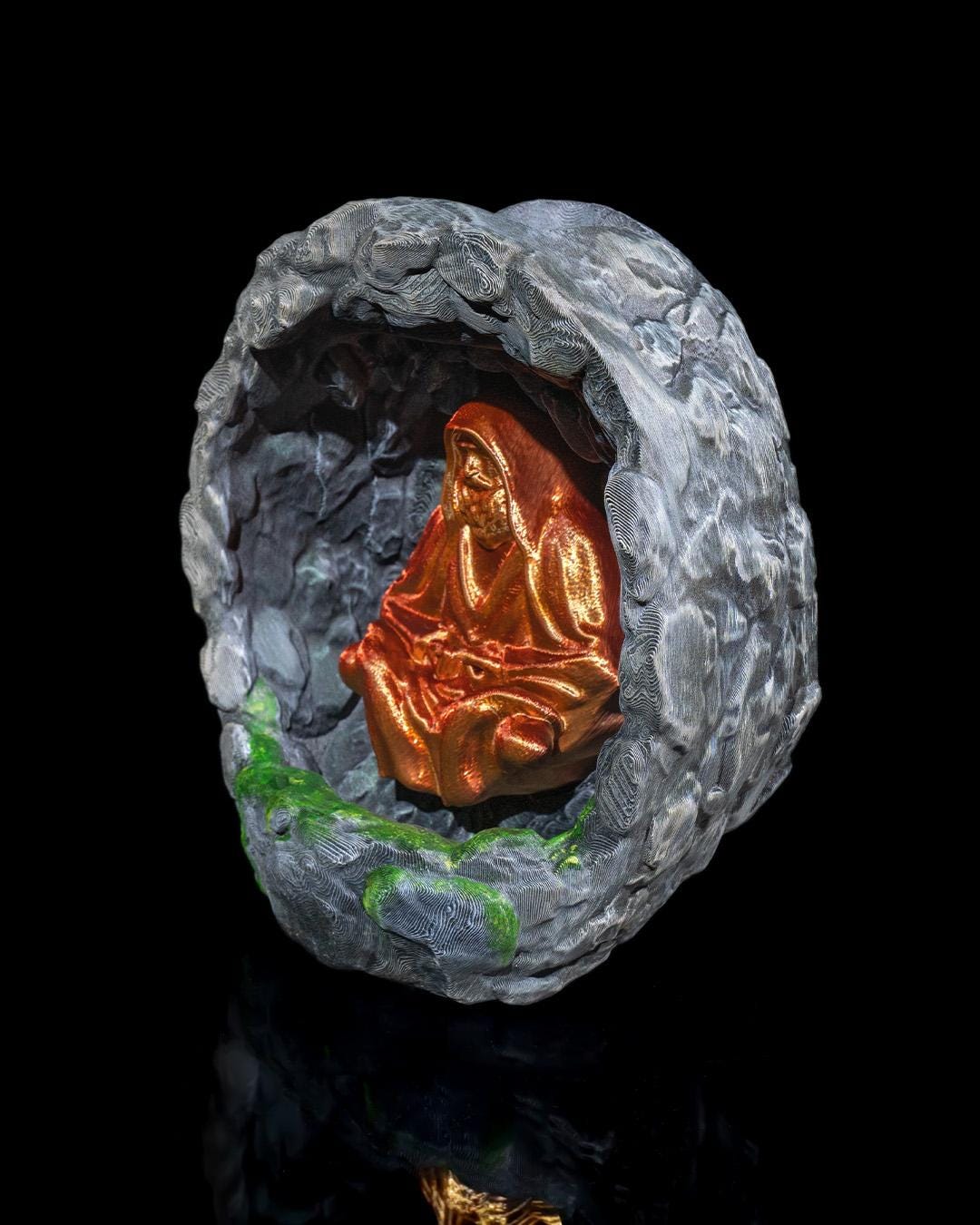 Levitation Backflow Burner