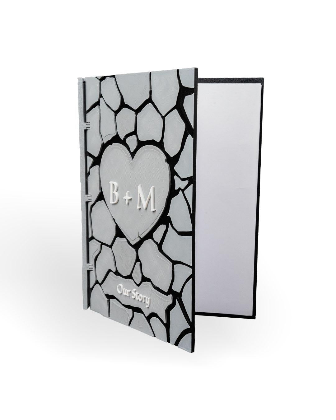 Stone Heart Custom Scrapbook