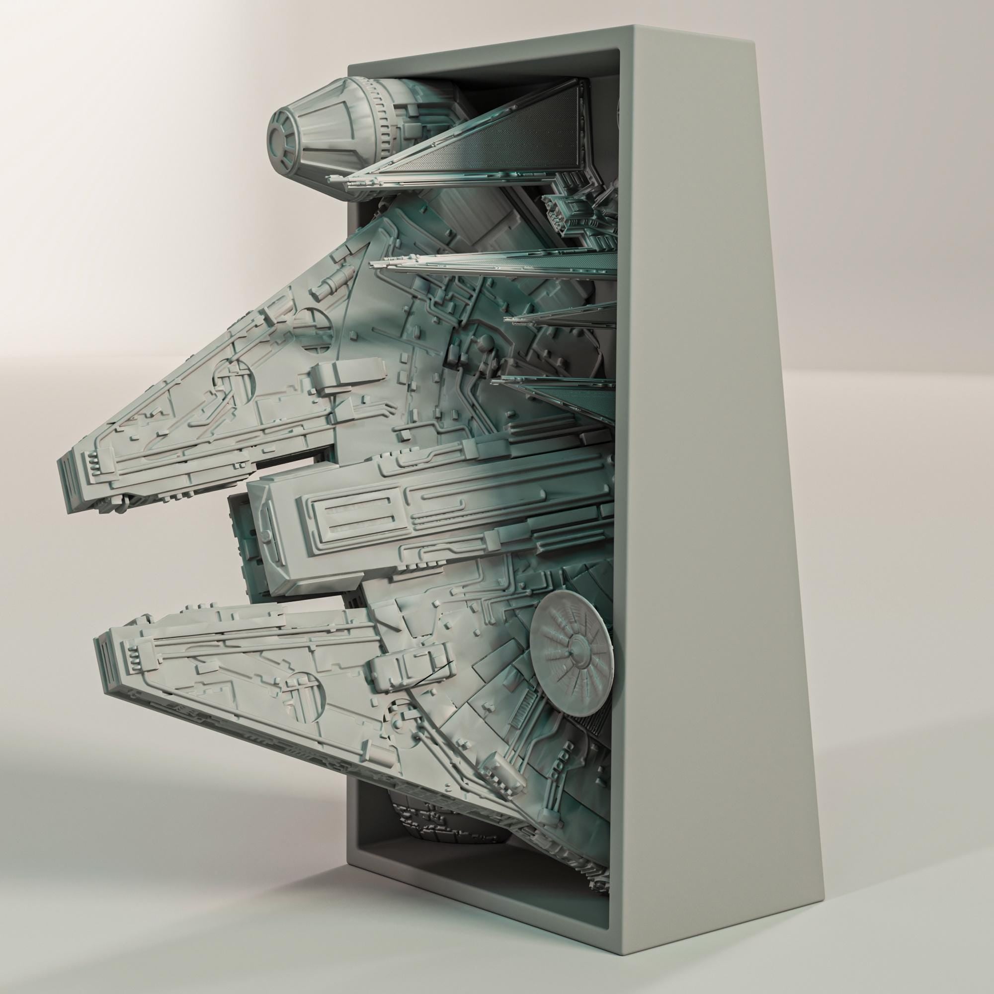 Star Wars Book Nook and Wall Mount