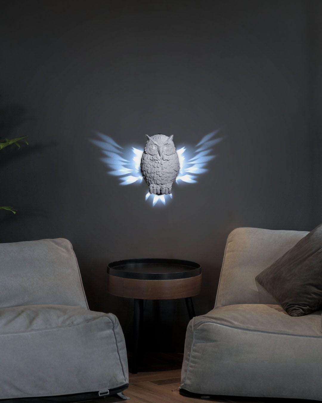 Day Owl Wall Light