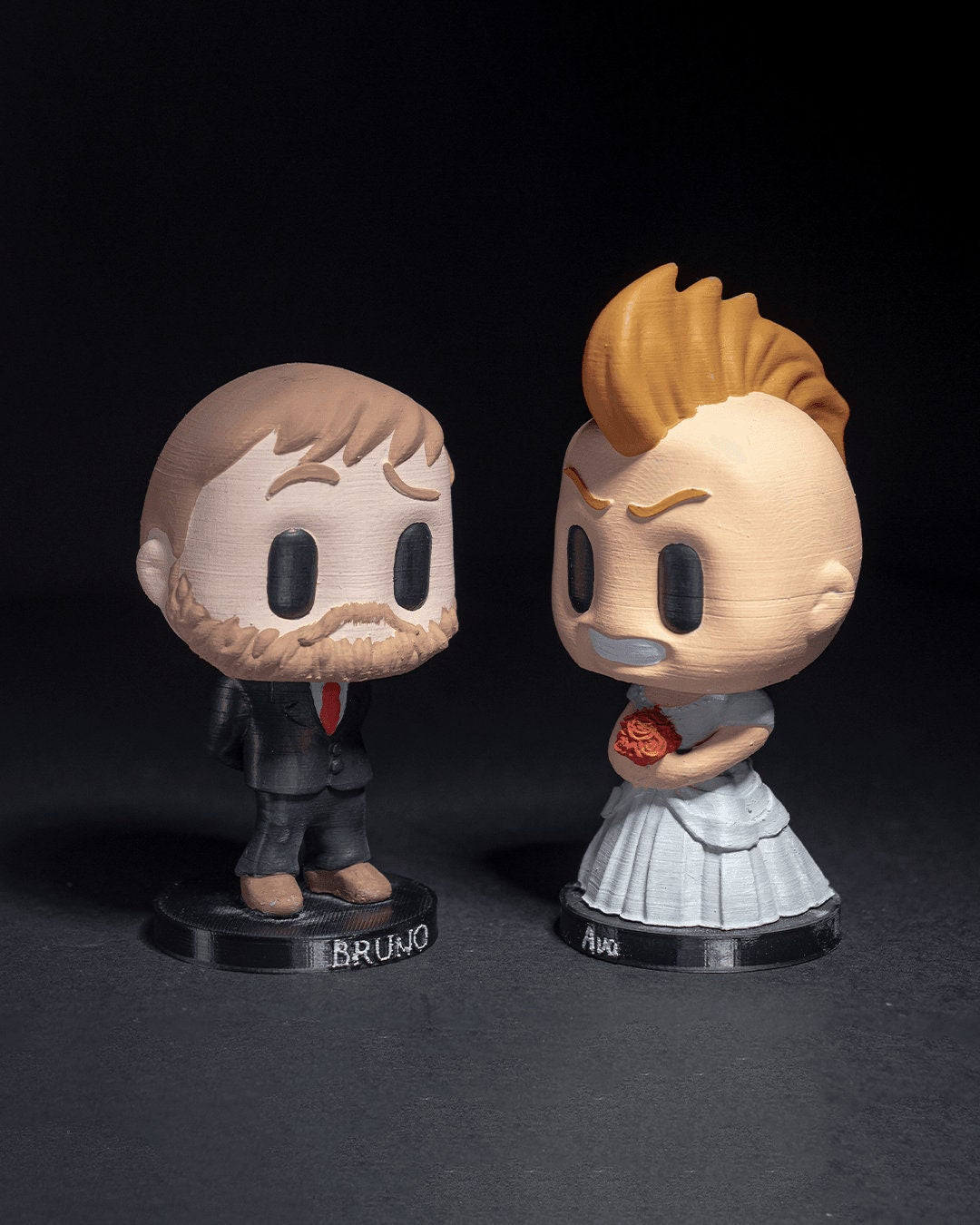 Customizable Wedding Cake Dolls