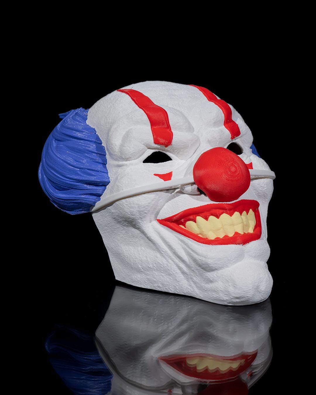 Wearable Evil Clown Mask