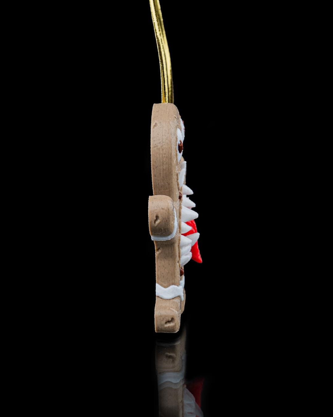 Gingerbread Mimic Christmas Ornament