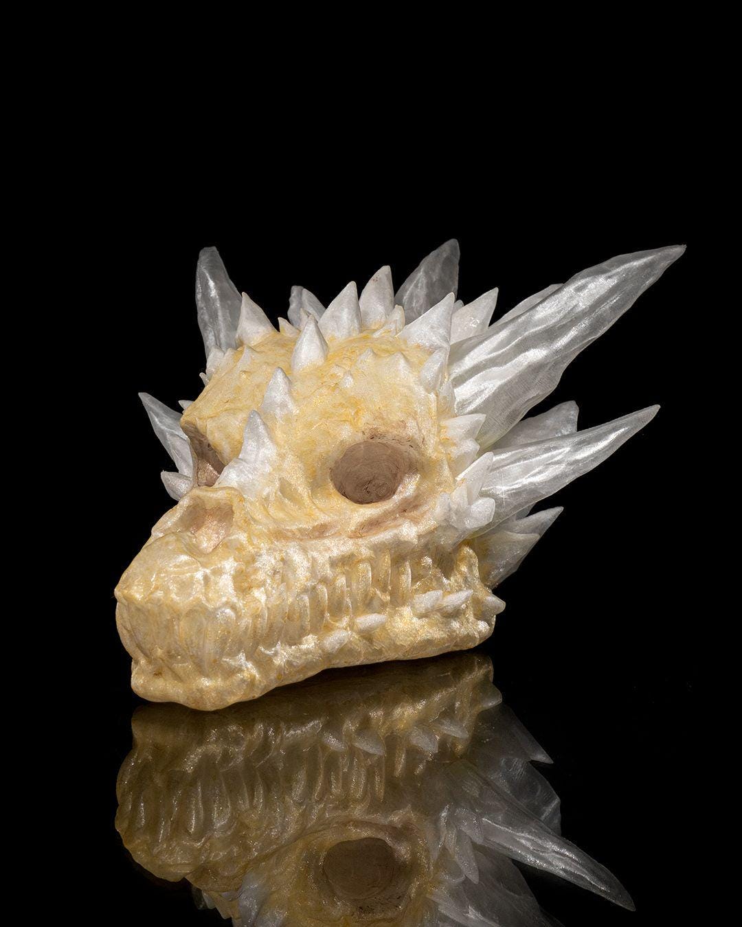 Diamond Dragon Skull