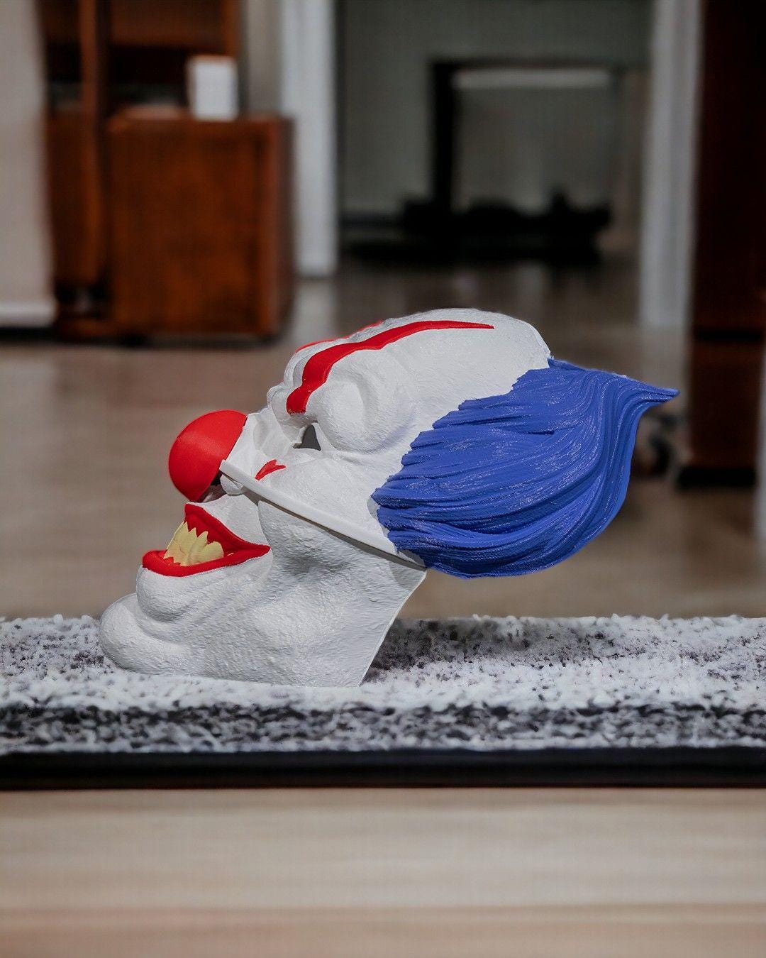 Wearable Evil Clown Mask