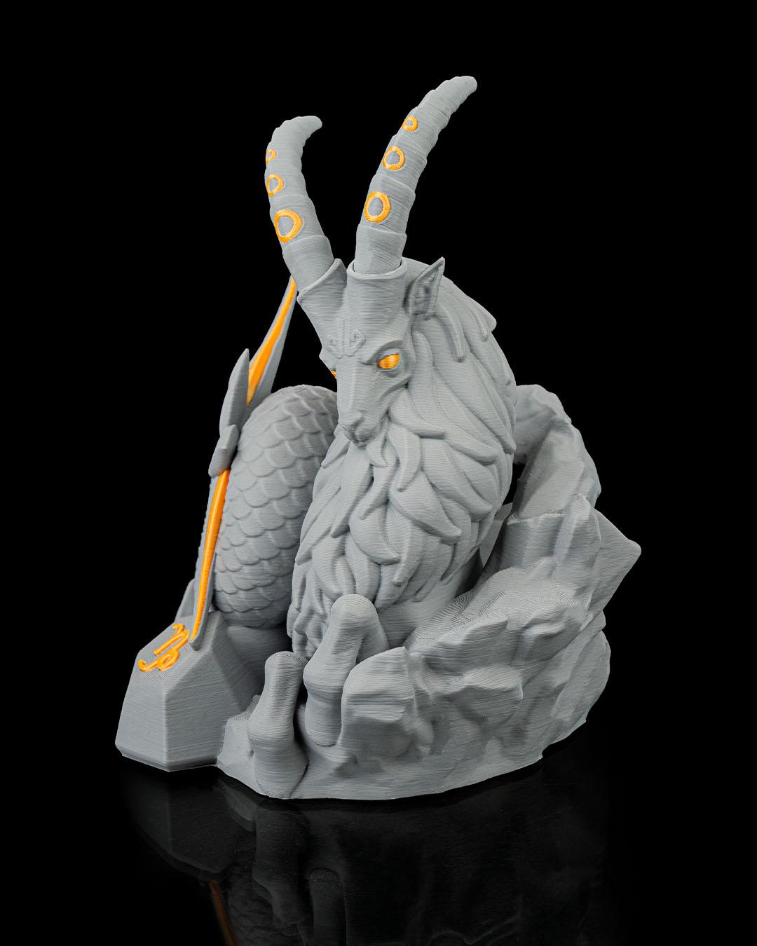 Capricorn Zodiac Statue