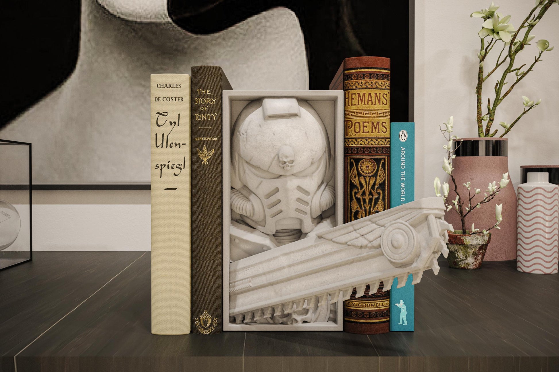 Ultramarines Book Nook and Wall Mount
