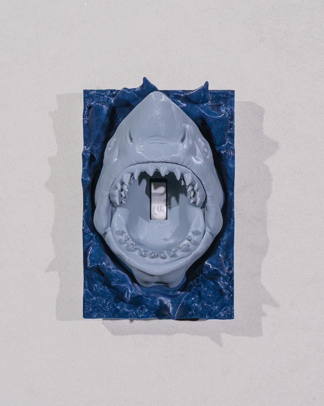 Great Shark Light Switch Cover