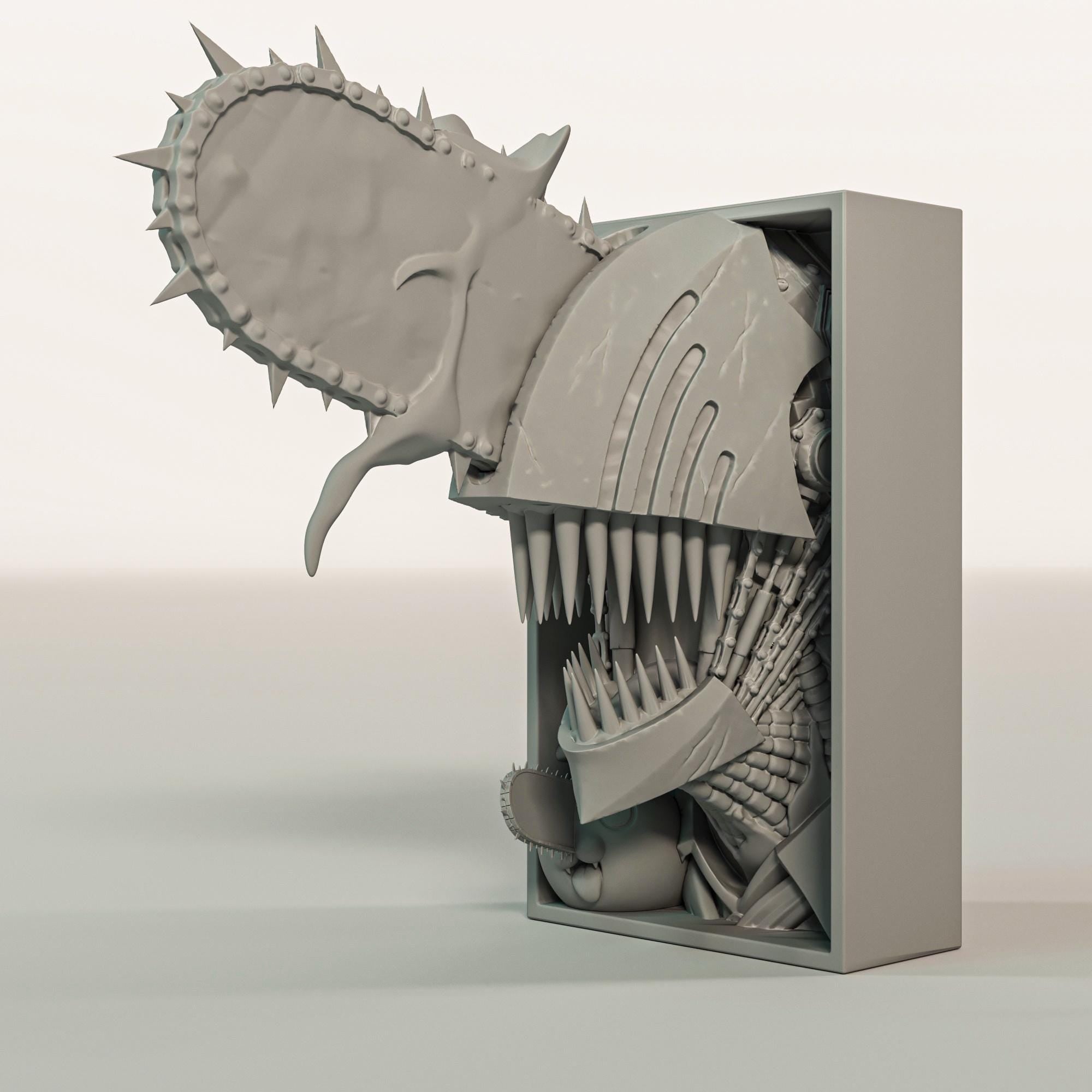 Denji Chainsaw Man Manga Book Nook