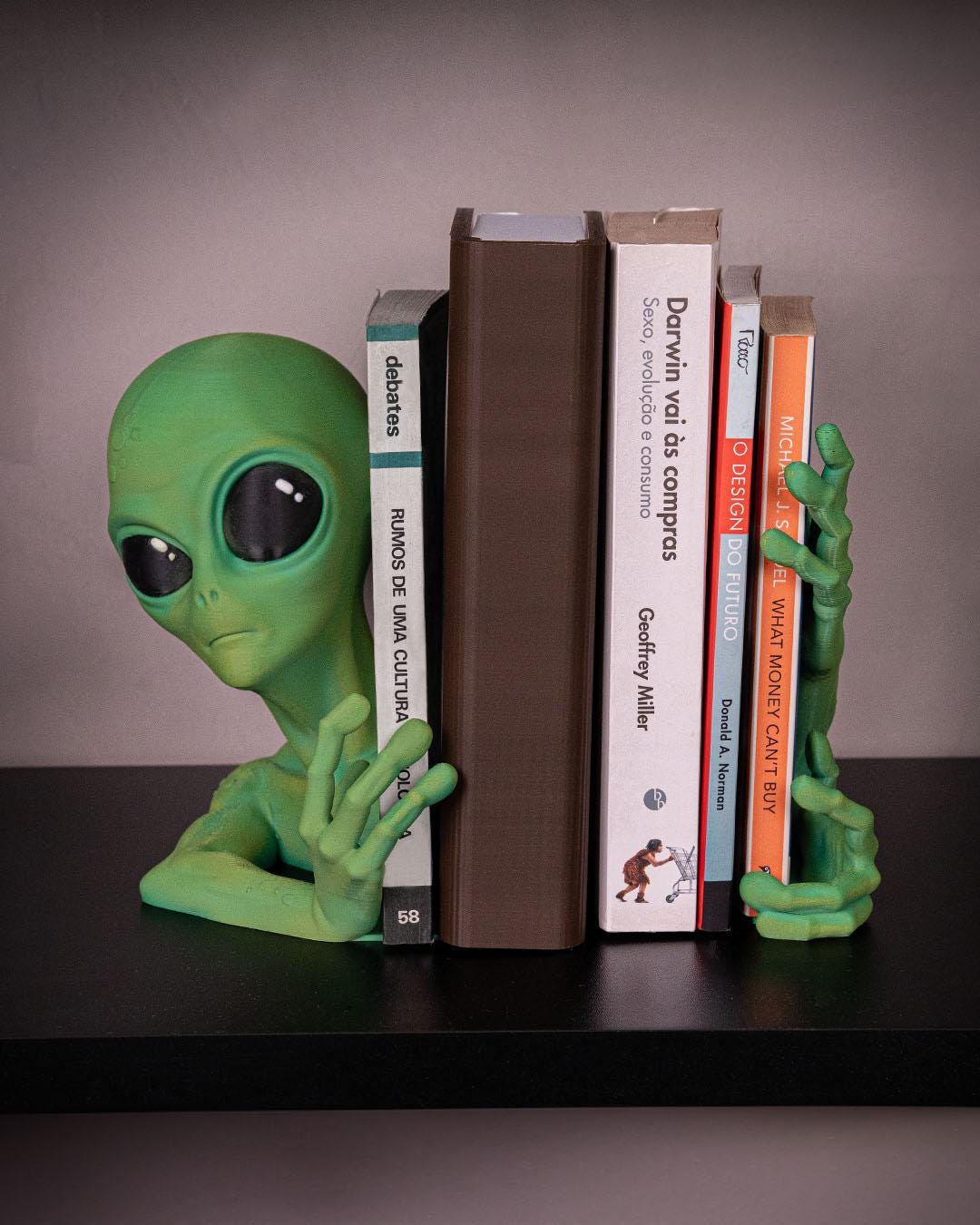 Shelf invader Bookend