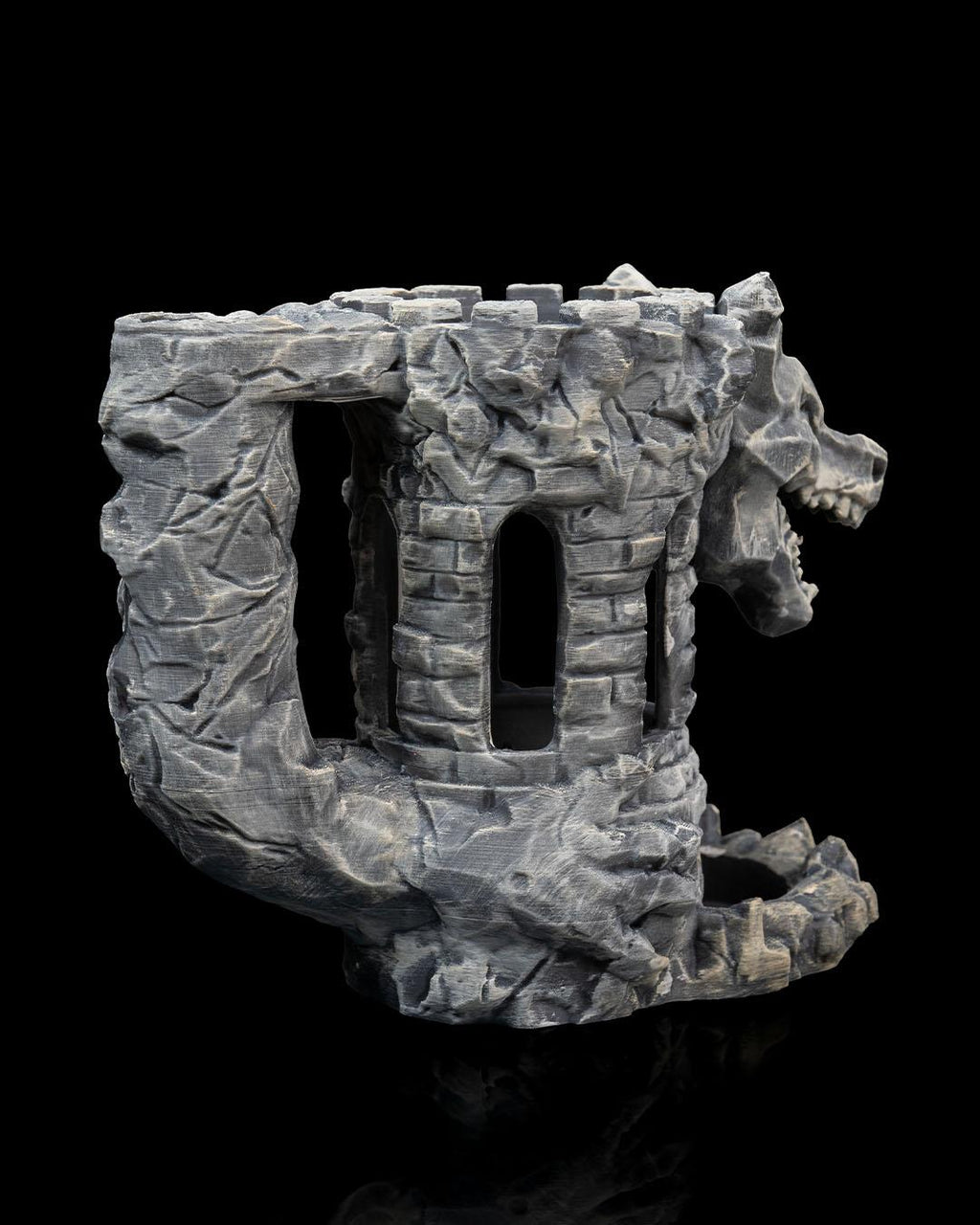 Dragon's Fortress Can Holder & Dice Tower