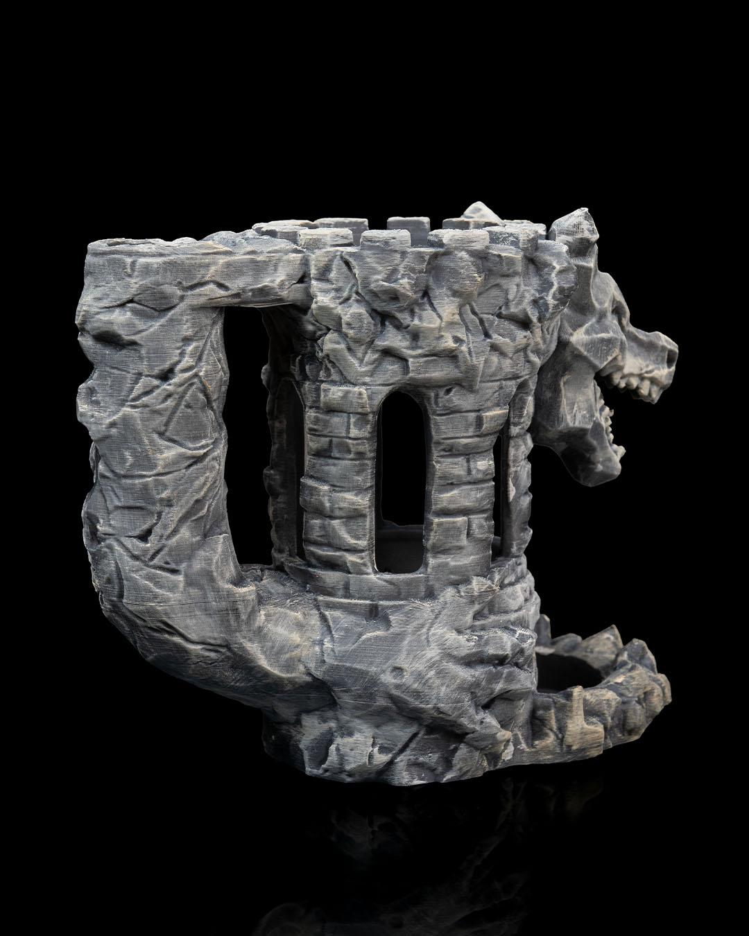 Dragon's Fortress Can Holder & Dice Tower